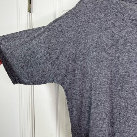 NWT Hello Nite! Revolve Short Sleeve Crewneck Sleep Shirt in Grey Sz S - Picture 5 of 6